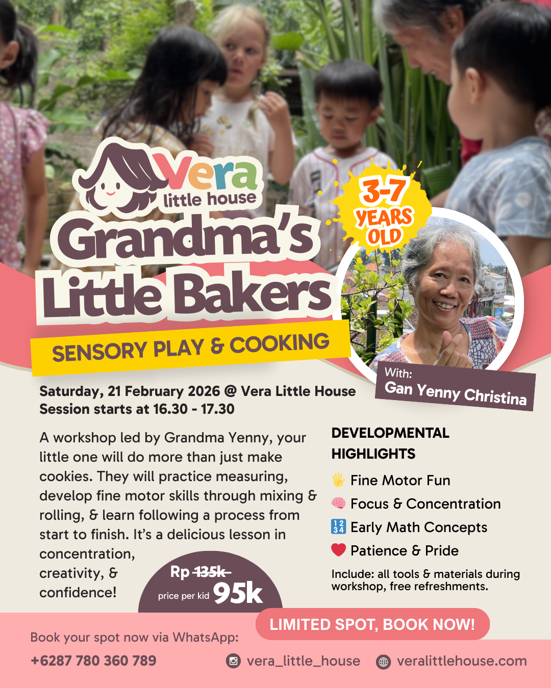 Grandma's Little Bakers Poster