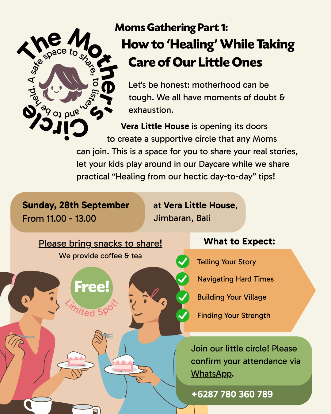 Moms Gathering Poster